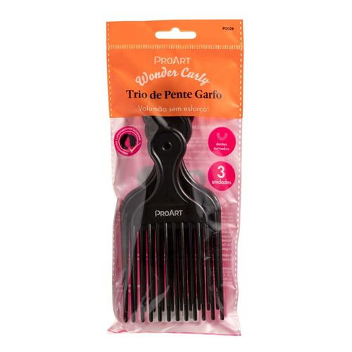 Pente Garfo 3 Unidades Proart