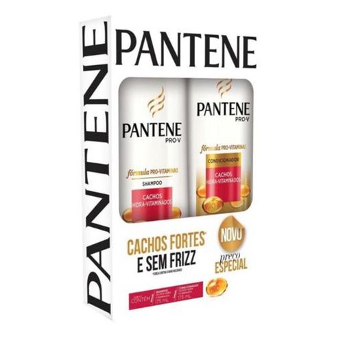 Kit Pantene Cachos (Shampoo 175ml + Condicionador 175ml)