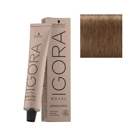 Coloração Igora Royal Absolutes-Ira 7-450 Louro Médio Bege Dourado 60ml Schwarzkopf