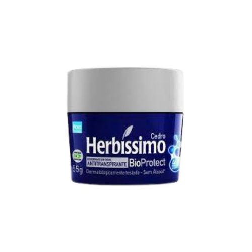 Desodorante Creme Herbissimo Bioprotect 55g Cedro Desodorante Creme Herbissimo Bioprotect 55g Cedro