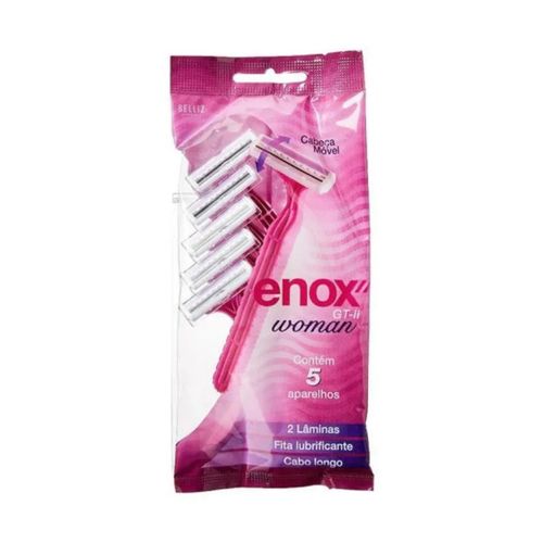 Barbeador Enox Gt2 Feminino C/5 Unidades Barbeador Enox Gt2 Feminino C/5 Unidades