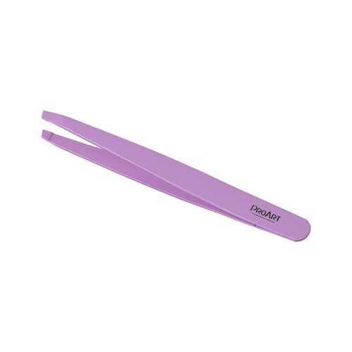 Pinça De Sobrancelha Ponta Chanfrada Lilás Proart Pinça De Sobrancelha Ponta Chanfrada Lilás Proart