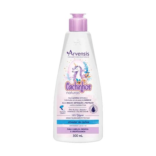 Ativador de Cachos Arvensis Cachinhos Cabelos Naturais 300ml Ativador de Cachos Arvensis Cachinhos Cabelos Naturais 300ml