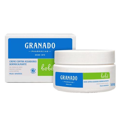 Kit com 2 Unidades de Granado Creme Contra Assaduras Dermocalmante 300g Kit com 2 Unidades de Granado Creme Contra Assaduras Dermocalmante 300g