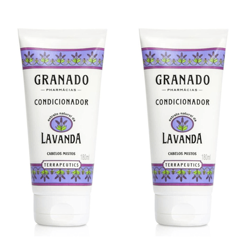 Kit com 2 Unidades de Condicionador Granado Terrapeutics Lavanda 180ml
