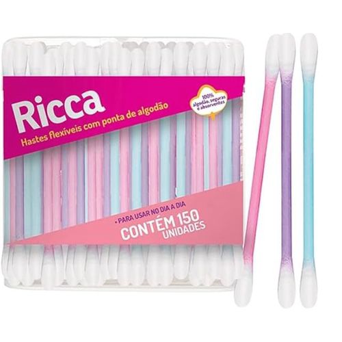 Hastes Flexiveis 50Pcs Travel Pack Ricca Hastes Flexiveis 50Pcs Travel Pack Ricca