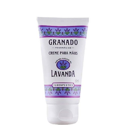 Granado Creme Para Mãos Terrapeutics Lavanda 50ml Granado Creme Para Mãos Terrapeutics Lavanda 50ml