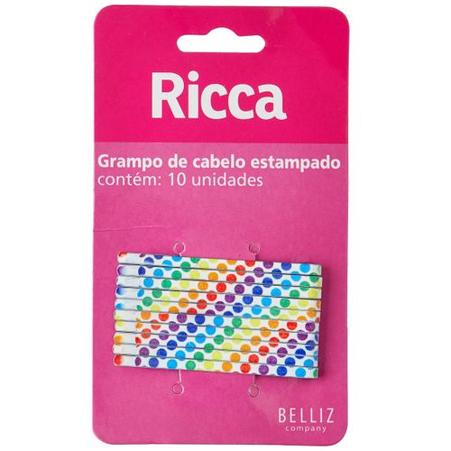 Grampo De Cabelo Ricca Style Colors Grampo De Cabelo Ricca Style Colors