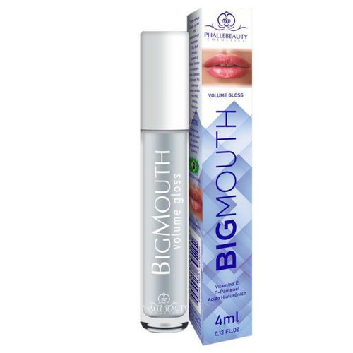 Gloss Labial Big Mouth Incolor Ph008 4ml PhálleBeauty