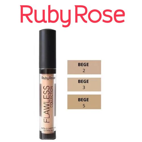 Corretivo Alta Cobertura Bege 3 HB 8080-2 Ruby Rose