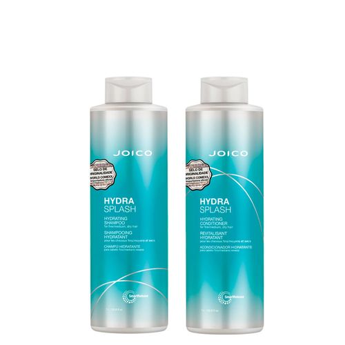 Kit Joico Professional Hydra Splash - Shampoo 1000ml + Condicionador 1000ml Kit Kit Joico Professional Hydra Splash - Shampoo 1000ml + Condicionador 1000ml Kit