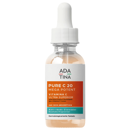 Pure C 20 Mega Potent Serum: Vitamina C Ultra Superior Clareador Anti-Idade