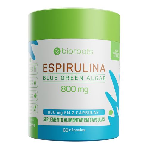 827304---Suplemento-Alimentar-Espirulina-400mg-Bioroots-60-Capsulas 827304---Suplemento-Alimentar-Espirulina-400mg-Bioroots-60-Capsulas