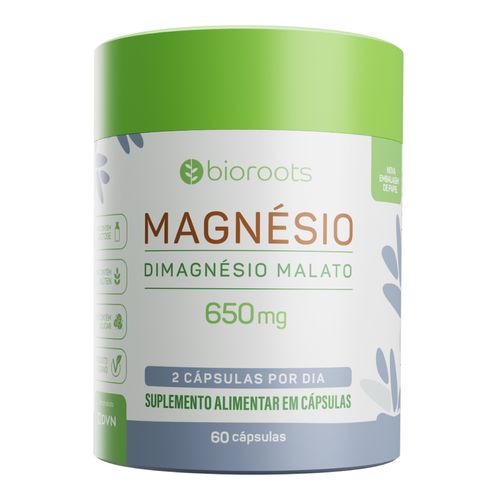 826499---Suplemento-Alimentar-Magnesio-500mg-Bioroots-60-Capsulas 826499---Suplemento-Alimentar-Magnesio-500mg-Bioroots-60-Capsulas