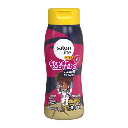 Shampoo #todecachinho Kids Aventura no Banho Salon Line 300ml Shampoo #todecachinho Kids Aventura no Banho Salon Line 300ml