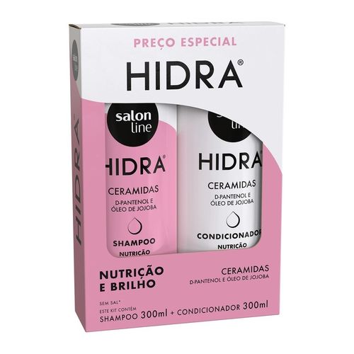 Salon Line Hidra Ceramidas Kit Shampoo e Condicionador 300ml Salon Line Hidra Ceramidas Kit Shampoo e Condicionador 300ml