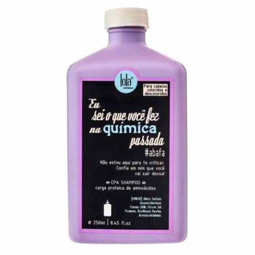 Shampoo Lola Quimica Passada 250ml Shampoo Lola Quimica Passada 250ml