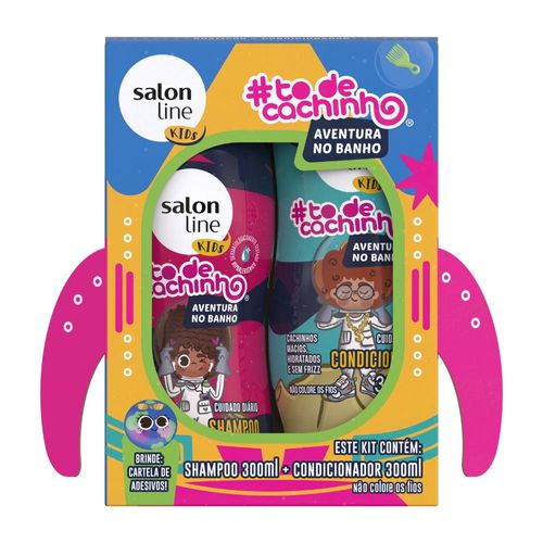 Shampoo Kit Salon Line #Todecachinho Aventura 300ml Shampoo Kit Salon Line #Todecachinho Aventura 300ml