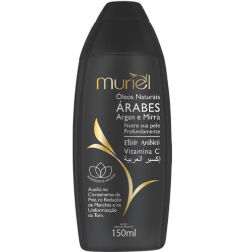 Óleo Corporal Natural Muriel Árabe 150ml