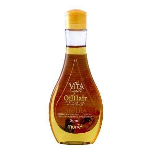 Óleo Capilar Vita Capili Cera Abelha Muriel 80ml (LN)