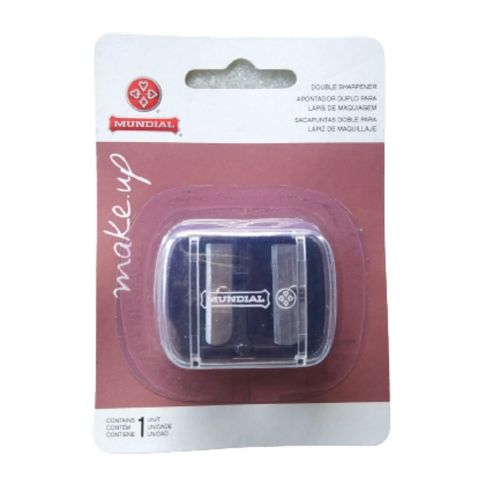 Mundial Apontador Duplo Para Lapis Maquiagem Bc-73 Mundial Apontador Duplo Para Lapis Maquiagem Bc-73