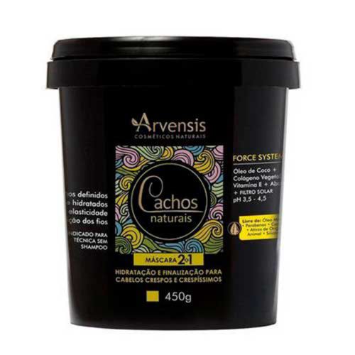 Máscara Cachos Naturais 2x1 450g Arvensis Máscara Cachos Naturais 2x1 450g Arvensis