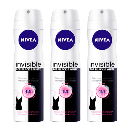 Kit-Desodorante-Aerosol-Nivea-Feminino-Invisivel-Black-White-Clear-150ml-3-Unidades-Pacheco-9001286