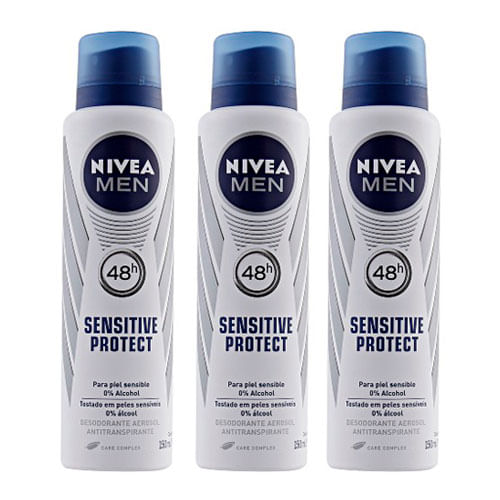 Kit-Desodorante-Aerosol-Nivea-Sensitive-Protect-Masculino-90g-3-Unidades-Pacheco-9001292