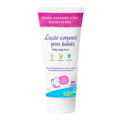 Loção Corporal Para Bebês Boiron 200ml Loção Corporal Para Bebês Boiron 200ml