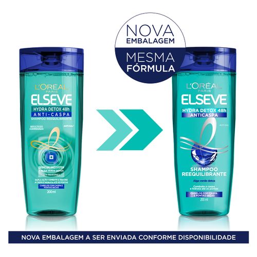 Loreal Elseve Shampoo Anti-Caspa Hydra Detox 200ml (LN) Loreal Elseve Shampoo Anti-Caspa Hydra Detox 200ml (LN)