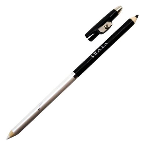 Lápis Duas Pontas Branco e Preto Vivai