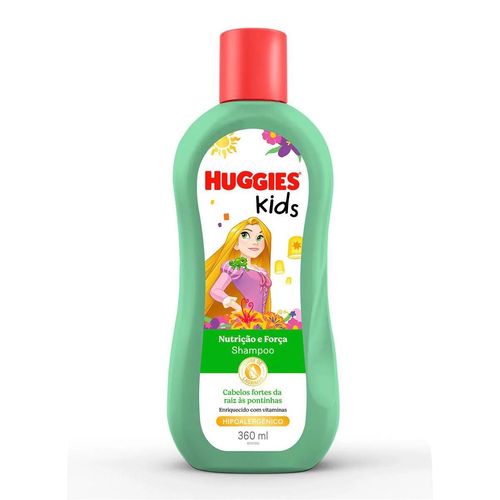 Kit com 3 Unidades de Shampoo Huggies 360ml Kids Nutrição E Força