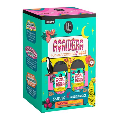 Kit Lola Açaídêra Shampoo 290ml + Condicionador 290ml Kit Lola Açaídêra Shampoo 290ml + Condicionador 290ml