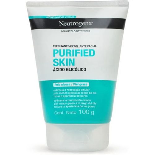 Kit com 3 Unidades de Neutrogena Purified Skin Esfoliante Facial 100g