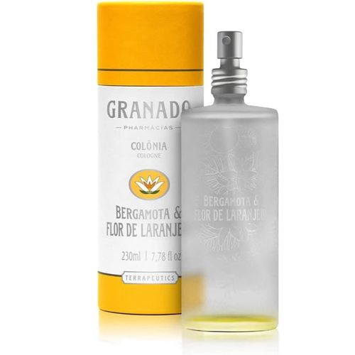 Kit com 3 Unidades de Colônia Granado 230 Ml Bergamota & Flor De Laranjeira Kit com 3 Unidades de Colônia Granado 230 Ml Bergamota & Flor De Laranjeira