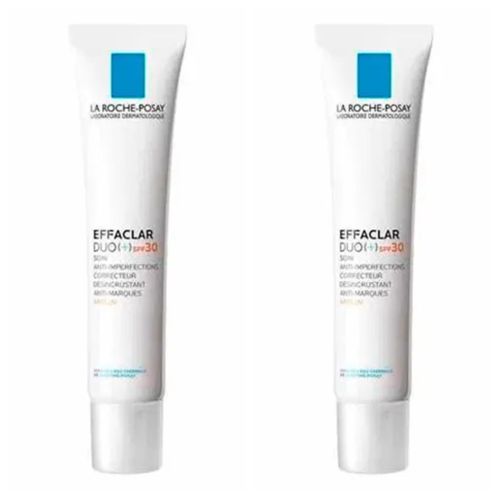 Kit com 2 Unidades de La Roche Posay- Effaclar Duo FPS30 40ml