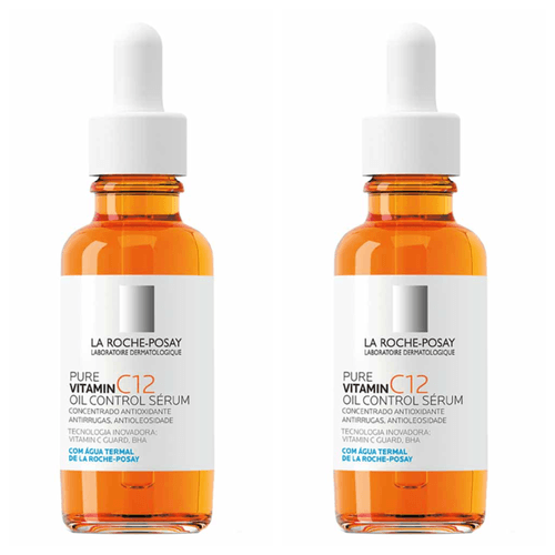 Kit com 2 Unidades de La Roche-Posay Pure Vitamin C12 Sérum 30ml