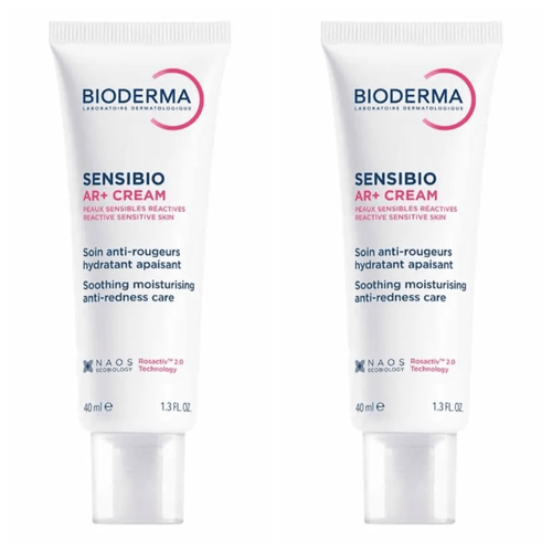 Kit com 2 Unidades de Sensibio Ar+ Cream Bioderma 40ml