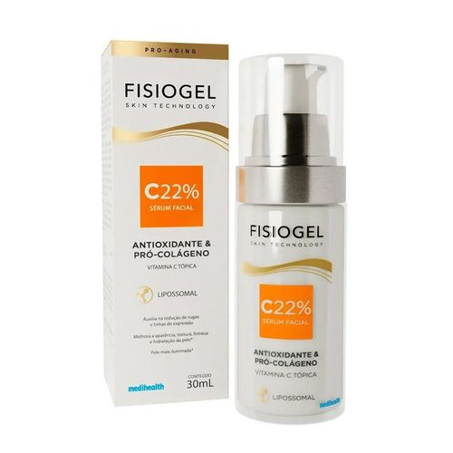 Kit com 2 Unidades de Sérum Facial Antioxidante Fisiogel 30ml Kit com 2 Unidades de Sérum Facial Antioxidante Fisiogel 30ml