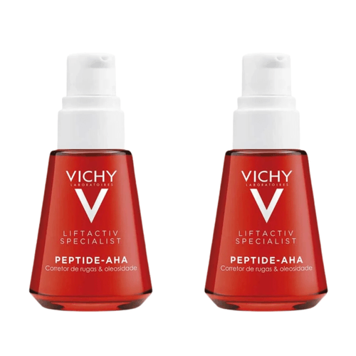 Kit com 2 Unidades de Sérum Facial Vichy Liftactiv Peptide AHA Ação-Pró-Colágeno 30ml Kit com 2 Unidades de Sérum Facial Vichy Liftactiv Peptide AHA Ação-Pró-Colágeno 30ml