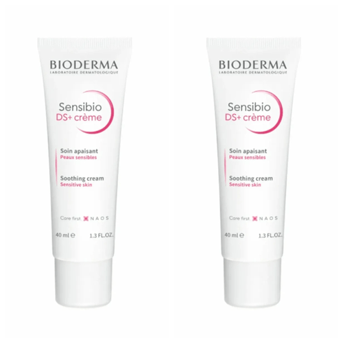 Kit com 2 Unidades de Sensibio DS+ Creme Bioderma 40ml Kit com 2 Unidades de Sensibio DS+ Creme Bioderma 40ml