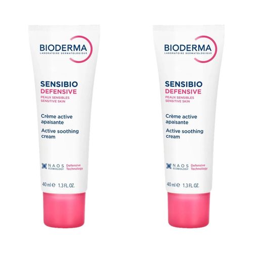 Kit com 2 Unidades de Sensibio Defensive Bioderma 40ml Creme