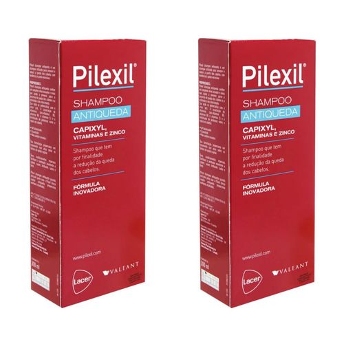 Kit com 2 Unidades de Pilexil Shampoo Antiqueda 300ml