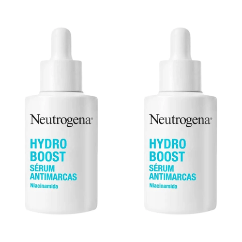 Kit com 2 Unidades de Neutrogena Sérum Facial Antimarcas Hydro Boost 30ml