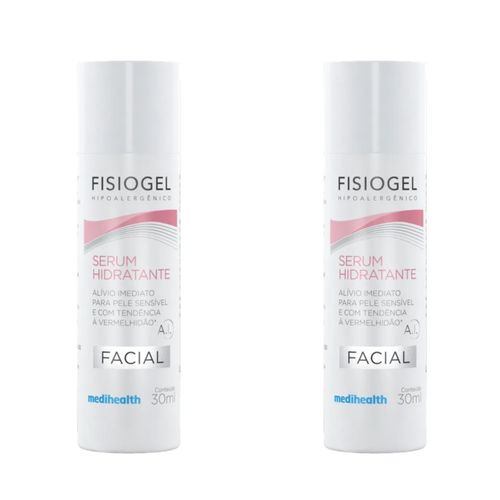 Kit com 2 Unidades de Sérum Facial Fisiogel A.I Ação Calmante Pele Sensível com 30ml Kit com 2 Unidades de Sérum Facial Fisiogel A.I Ação Calmante Pele Sensível com 30ml