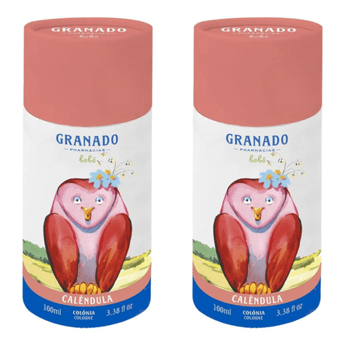 Kit com 2 Unidades de Granado Colônia Bebê Calêndula 100ml Kit com 2 Unidades de Granado Colônia Bebê Calêndula 100ml