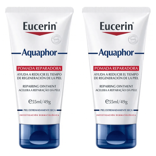 Kit com 2 Unidades de Pomada Reparadora Eucerin Aquaphor 49G Kit com 2 Unidades de Pomada Reparadora Eucerin Aquaphor 49G