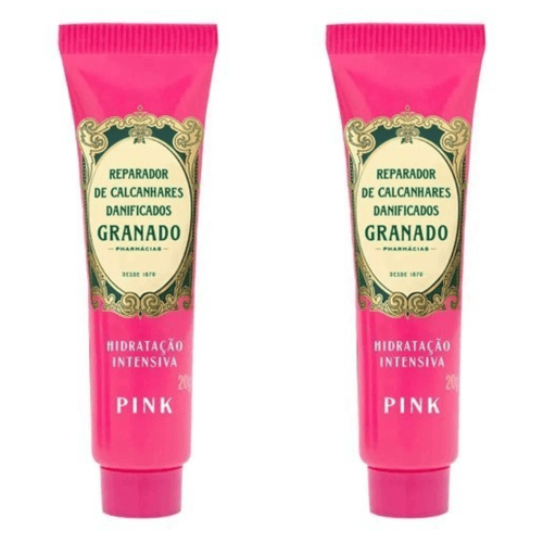 Kit com 2 Unidades de Granado Reparador De Calcanhares Danificados 20g Kit com 2 Unidades de Granado Reparador De Calcanhares Danificados 20g