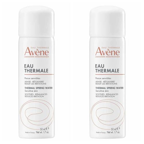 Kit com 2 Unidades de Eau Thermale Avène - Água Termal 50ml Kit com 2 Unidades de Eau Thermale Avène - Água Termal 50ml