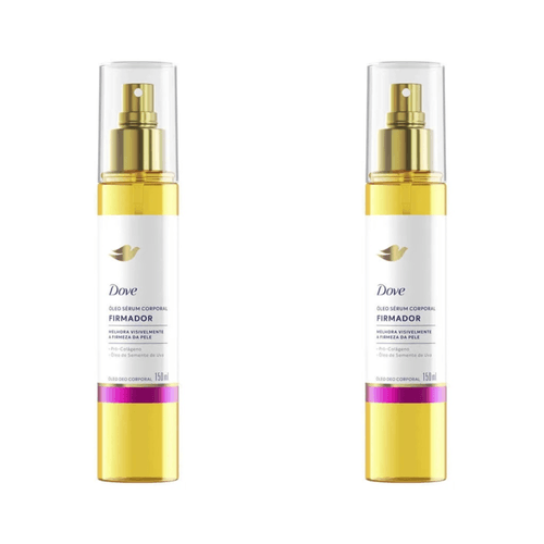 Kit com 2 Unidades de Dove Óleo Sérum Corporal Firmador 150ml